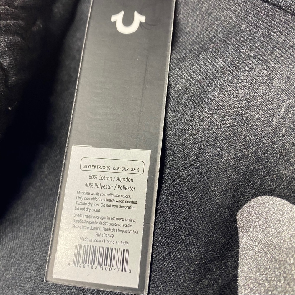 True Religion Tapered Sweat Pants Joggers NWT - Picture 4 of 8
